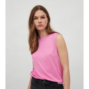 Camiseta básica tirantes rosa