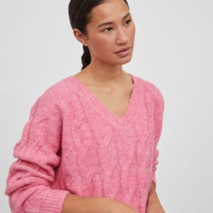 Jersey texturizado rosa